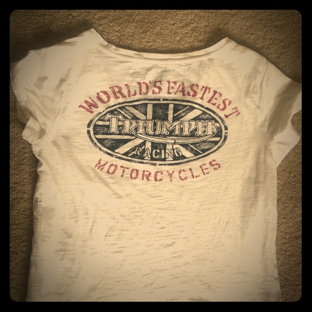 Triumph motorcycle T-shirt